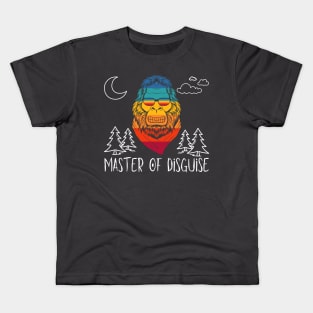 Master of Disguise (Bigfoot) Kids T-Shirt